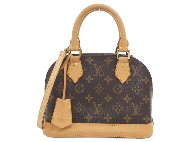 Bolsa Louis Vuitton Monogram Alma BB Marrom