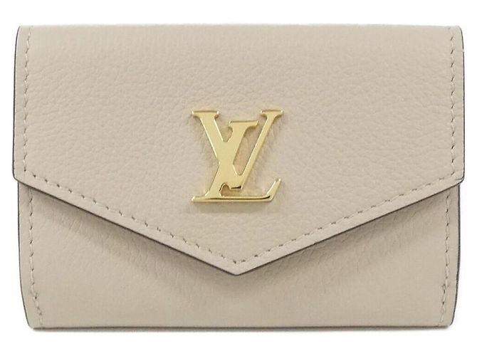 Louis Vuitton Portefeuille Lock Mini Wallet Grey