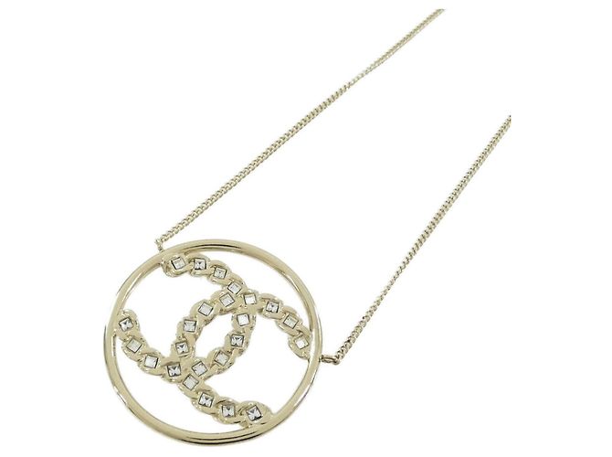 Collana Chanel Clear and Gold D'oro