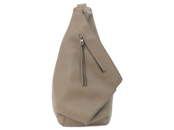 Borsa a tracolla Loewe Anton Small Marrone
