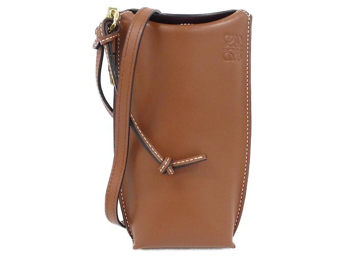 Bolsa de ombro Loewe Gate Pocket 109 30 Z42 Marrom