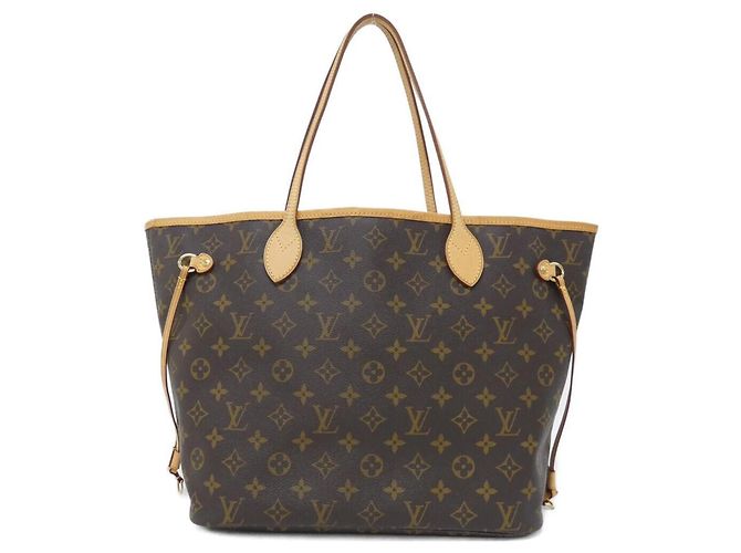 Bolsa Louis Vuitton Monogram Neverfull MM Marrom