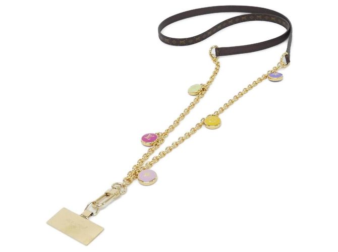 Louis Vuitton Monogram Phone Strap LV Confetti M03513 Multiple colors