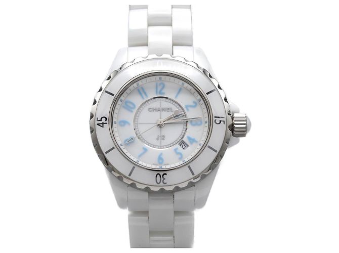 Chanel J12 Blue Light 33mm Keramik Quartz Uhr