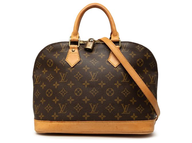 Louis Vuitton Brown Monogram Alma PM Marron