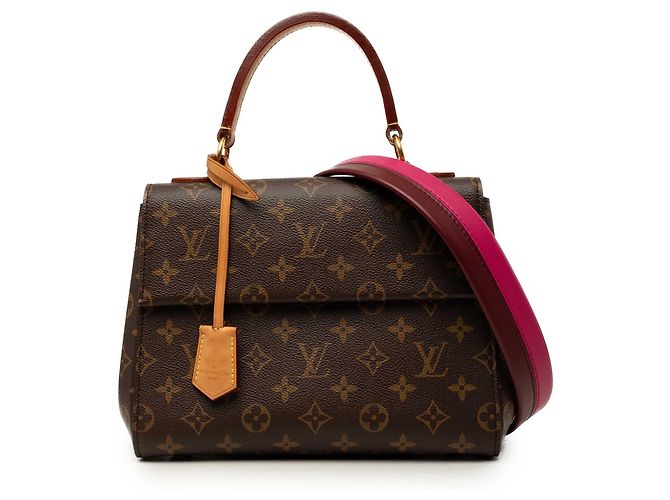Louis Vuitton Brown Monogram Cluny BB Marron