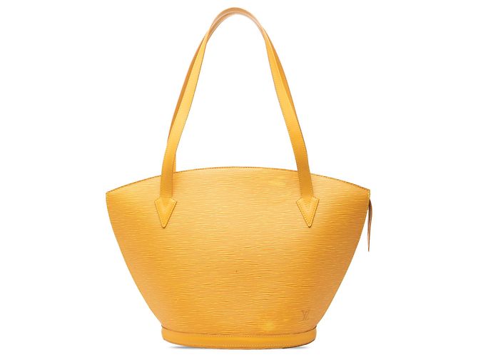 Louis Vuitton Yellow Epi Saint Jacques PM Long Strap Giallo