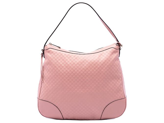Borsa a tracolla Gucci Bree Large Microguccissima Rosa