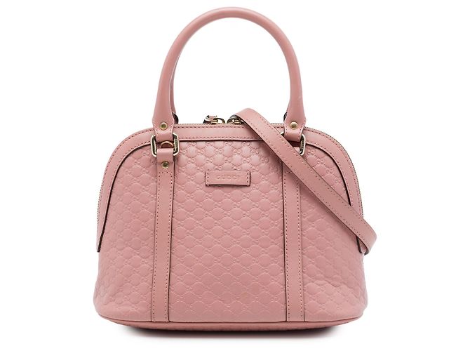 Bolso Dome Mini Microguccissima Gucci Rosa