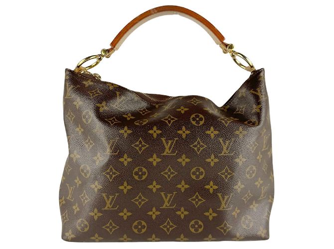 Sac à épaule Louis Vuitton Monogram Suli PM Marron Monogramme