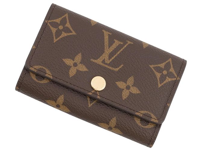 Porta-chaves Louis Vuitton Monogram Marrom