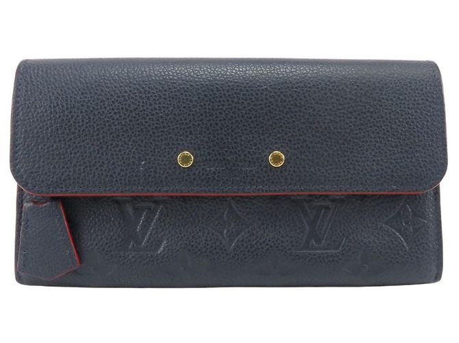 Carteira Longa Louis Vuitton Monogram Empreinte Vermelho