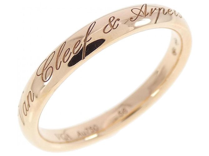 Anillo Banda de Oro Rosa Van Cleef & Arpels