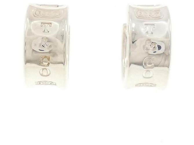 Autre Marque Orecchini a cerchio Tiffany & Co. 1837 in argento
