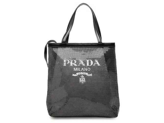 Sac Tote Prada Logo Noir
