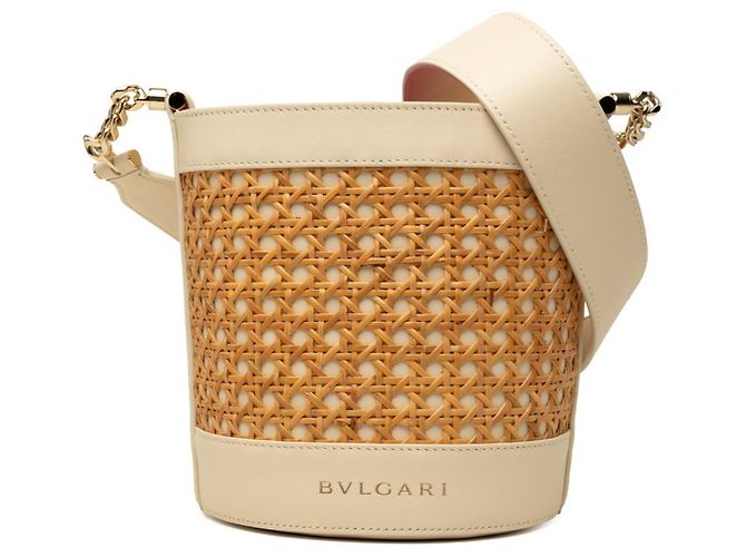 Bolsa Cesto Bulgari Serpenti Forever Rosa Cru