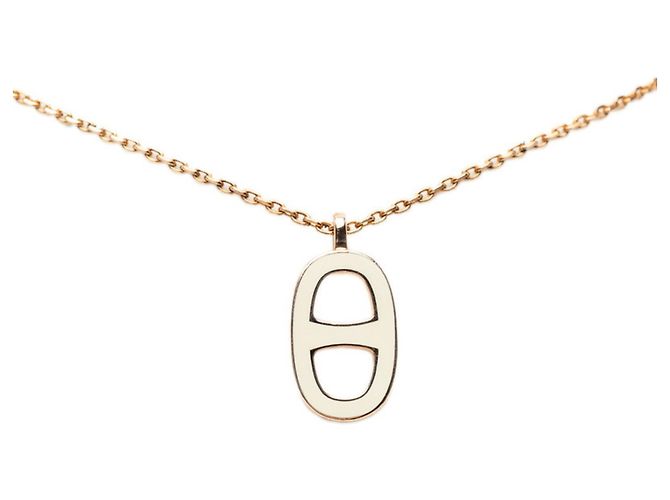 Hermès Collar Hermes Farandole PM Blanco Dorado Crudo