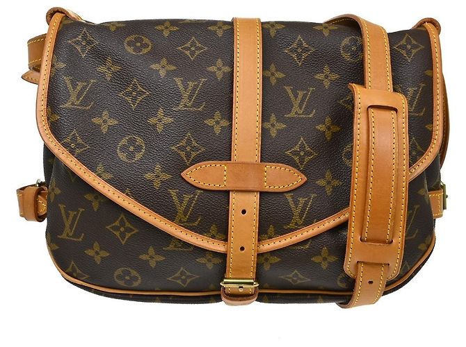 Louis Vuitton Saumur Monogram Canvas BB Marron