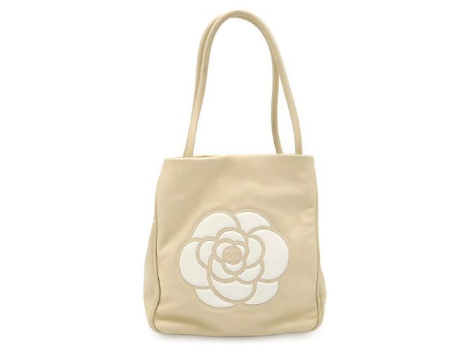 Borsa Tote Chanel Logo Camelia Multicolore