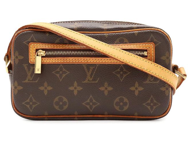 Borsa a tracolla Louis Vuitton Pochette Cite Marrone