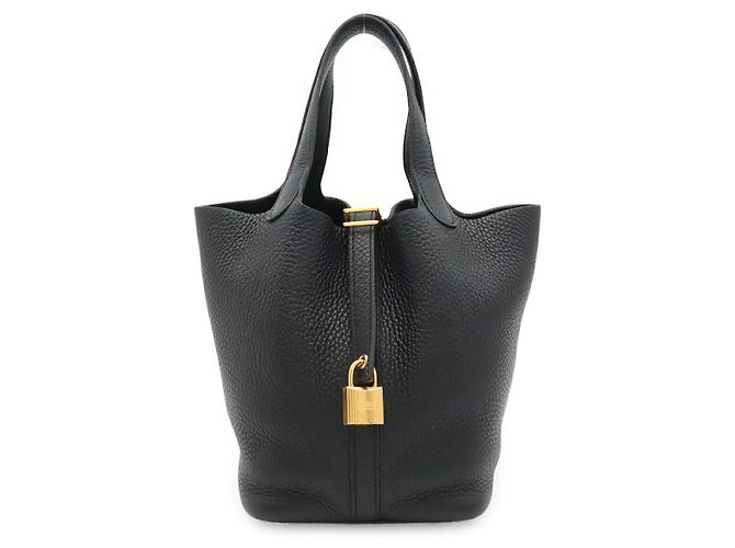 Hermès Borsa Hermes Picotin Lock PM Nero