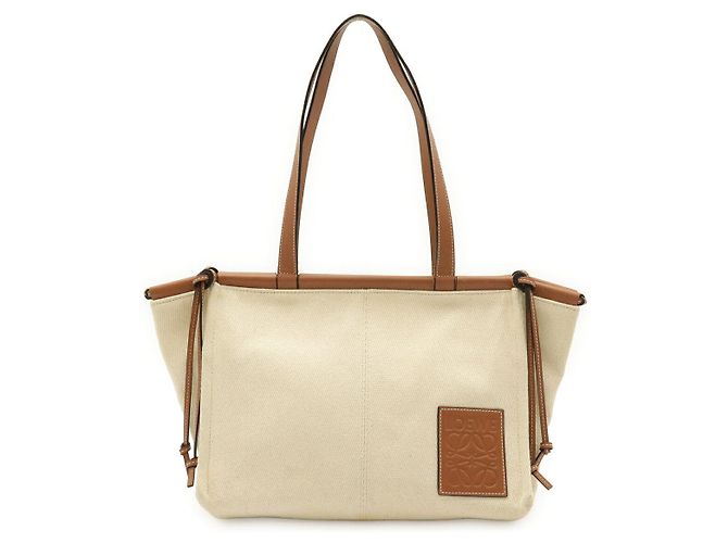 Bolsa Tote Cushion Loewe de tecido Multicor