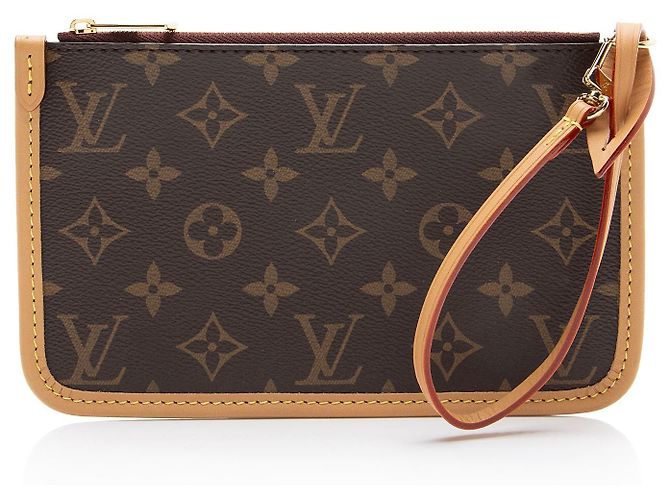 Louis Vuitton Monogram Canvas CarryAll PM Pochette Marron