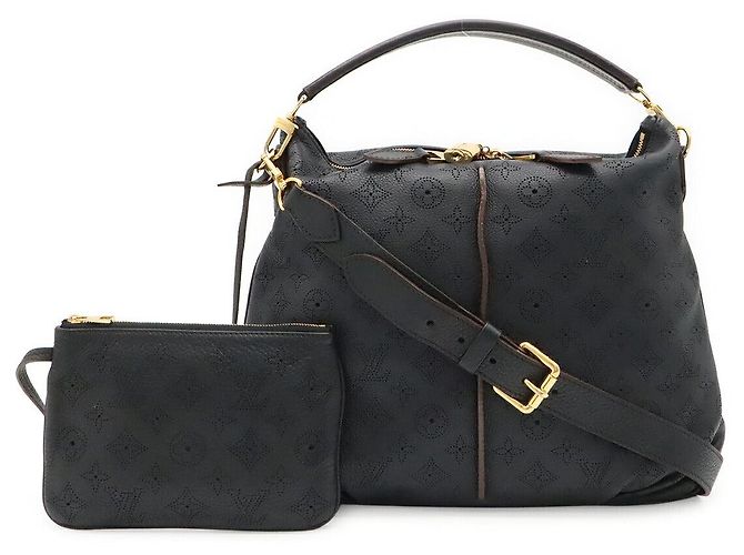 Borsa Louis Vuitton Mahina Selene PM Nero