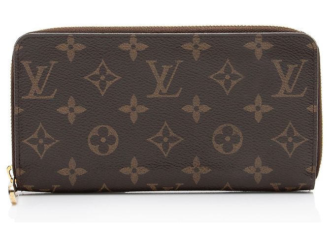 Carteira Zippy em Canvas Monogram Louis Vuitton Marrom