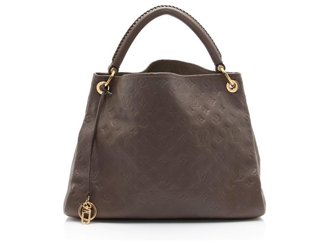 Borsa a tracolla Louis Vuitton Monogram Empreinte Artsy MM Marrone