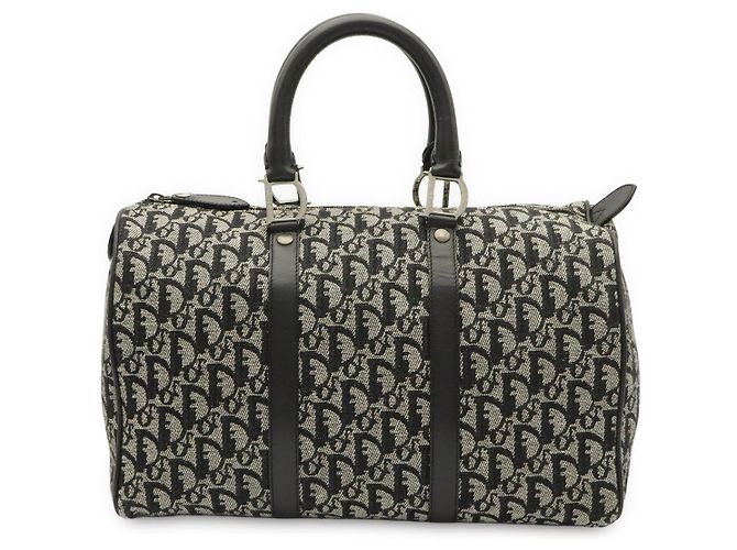 Autre Marque Borsa Boston Dior Trotter Nero