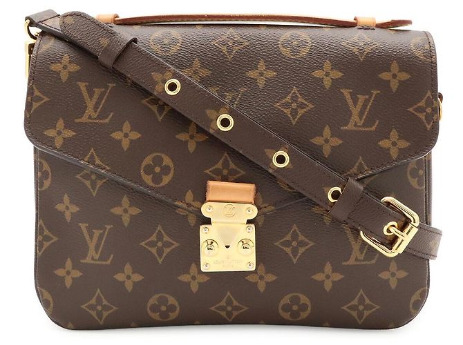 Borsa a tracolla Louis Vuitton Pochette Metis MM Marrone