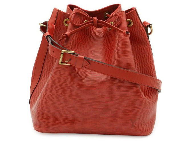 Borsa a tracolla Louis Vuitton Petit Noe Rosso
