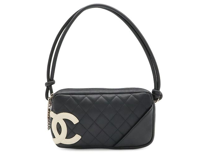 Pochette d'accessoires Chanel Cambon Line Noir