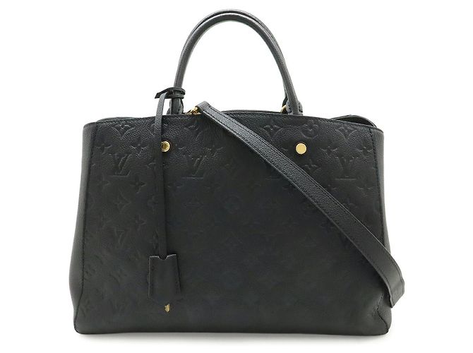 Borsa Louis Vuitton Montaigne GM Nero