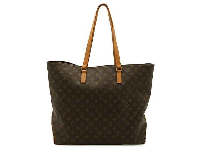 Saco Cabas Alto Louis Vuitton Marrom