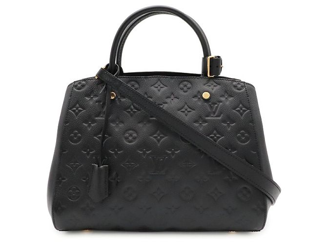 Louis Vuitton Montaigne MM Handtasche Schwarz