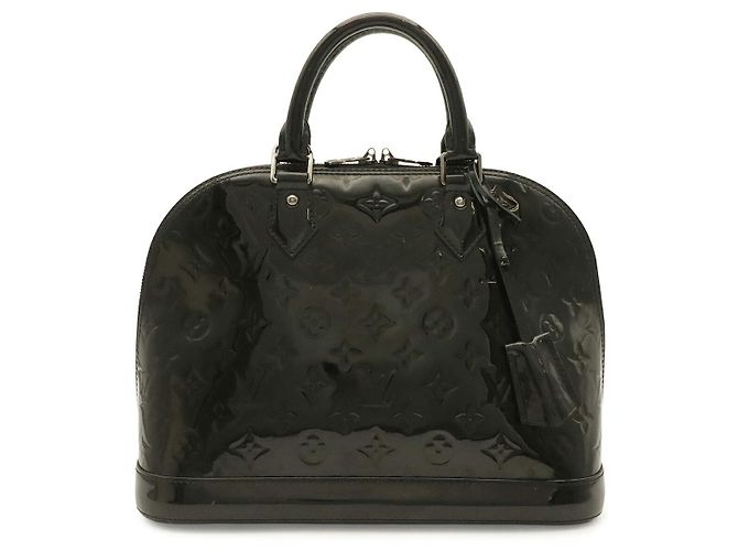 Borsa Louis Vuitton Monogram Vernis Alma PM Nero