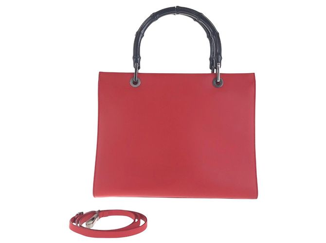 Saco Tote Gucci Bamboo Multicor
