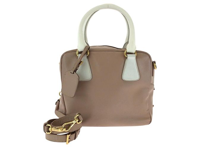 Bolsa de Ombro Prada Saffiano Multicor