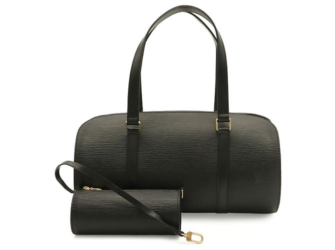 Borsa a tracolla Louis Vuitton Epi Suflo Nero