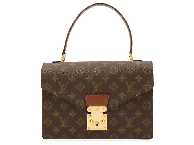 Sac à main Louis Vuitton Monogram Concorde Marron