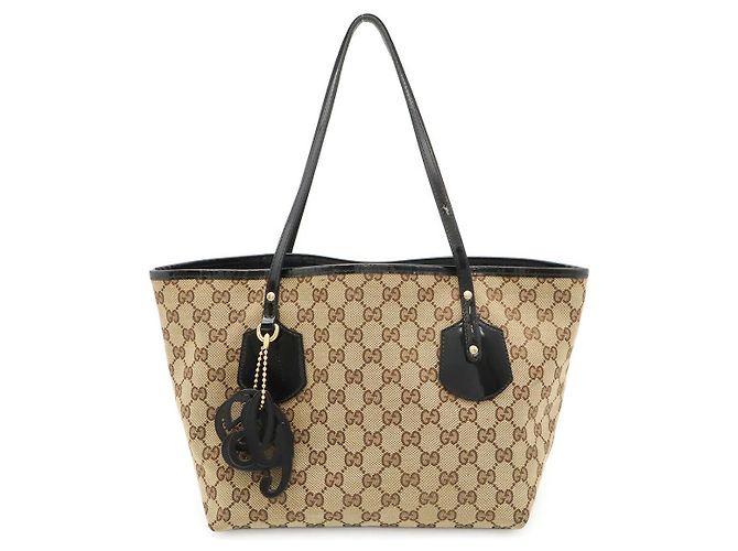 Borsa Tote Gucci GG Canvas Marrone Beige