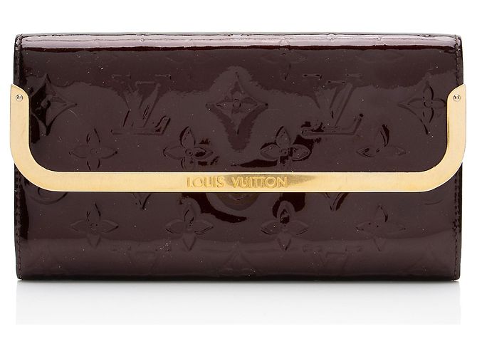 Cartera Louis Vuitton Monogram Vernis Rossmore Roja