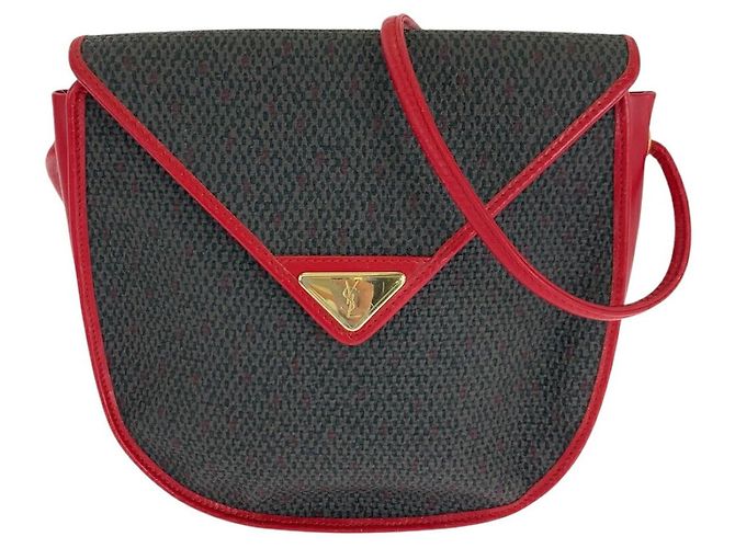 Autre Marque Borsa a tracolla Yves Saint Laurent YSL Logo Multicolore