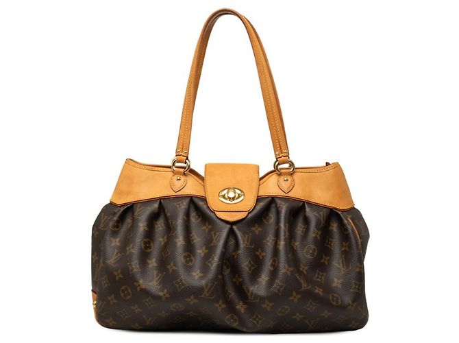 Saco de Mão Tote Louis Vuitton Monogram Boetie MM Marrom
