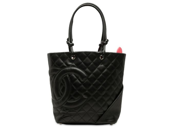 Sac Cabas Chanel Cambon Line Coco Mark Noir