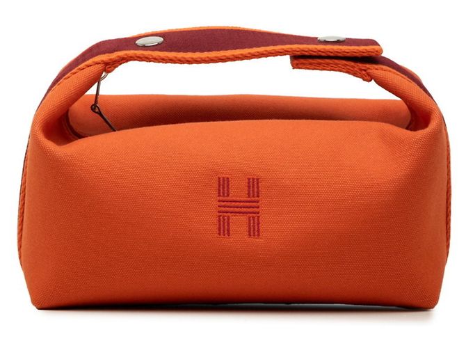 Hermès Bolso Hermes Bride à Black PM Negro Roja