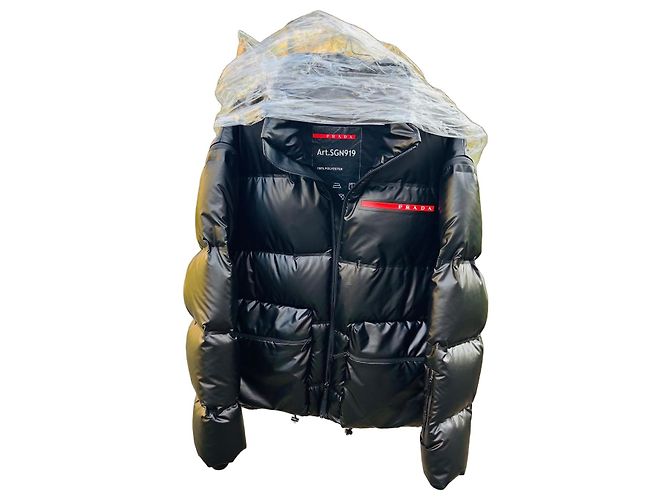 Black Prada down jacket