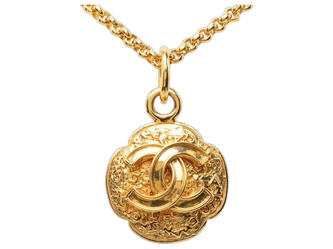 Collana Vintage Chanel Coco Mark 95A D'oro